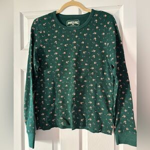 American Eagle Waffle Knit Top